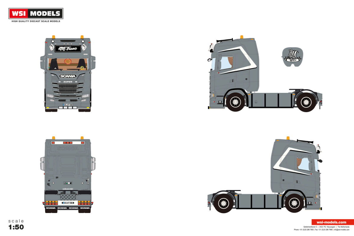 01-5402 - WSI - Scania S Highline CS20H 4x2 Zugmaschine - ALF Trans - DE